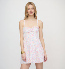 The Rebecca Mini Nap Dress - Camo Fish