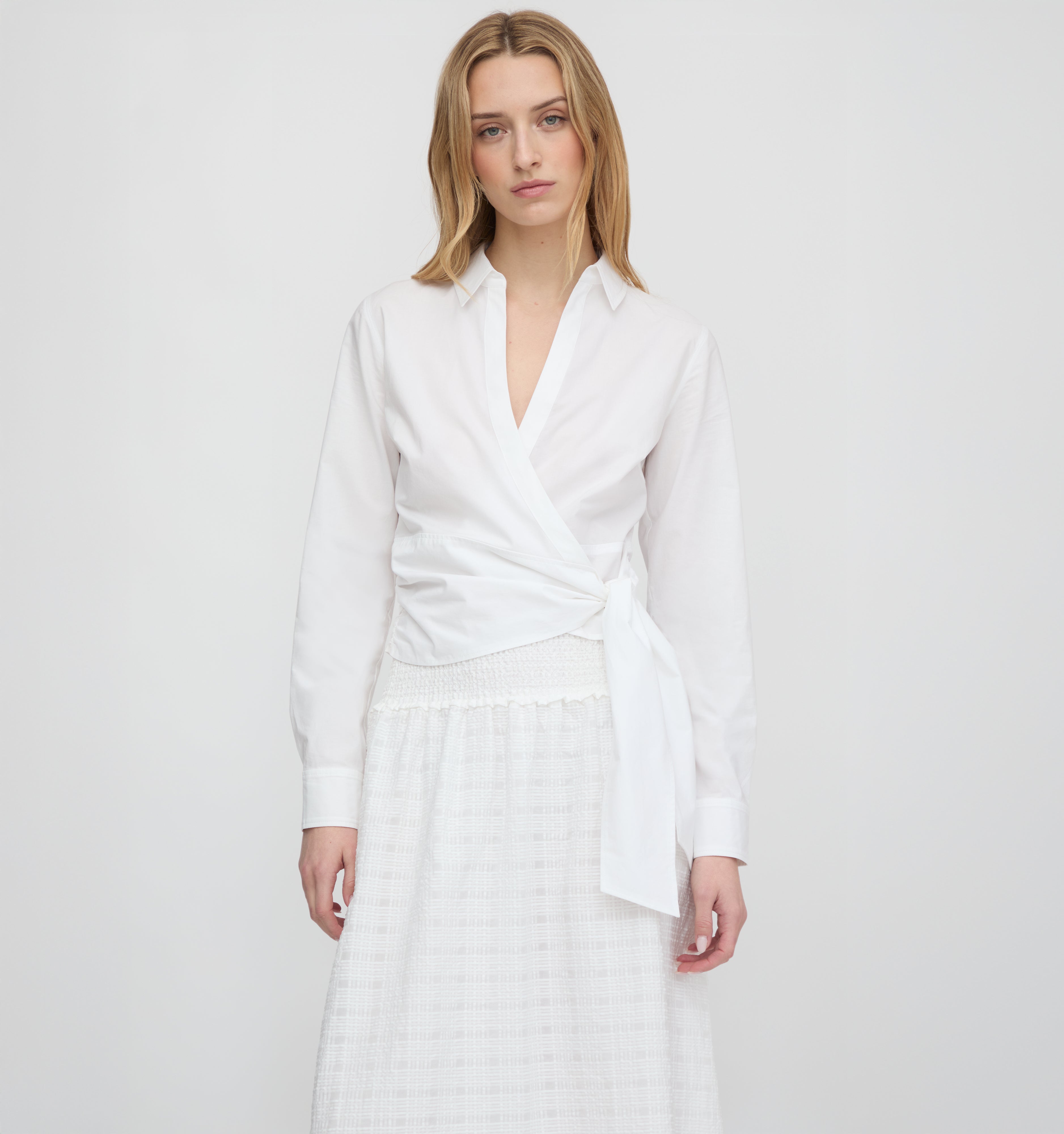 The Amaris Top - White
