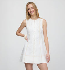 The Angie Dress - Off White