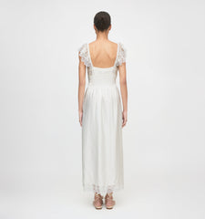 The Beckham Dress - Sand Dot
