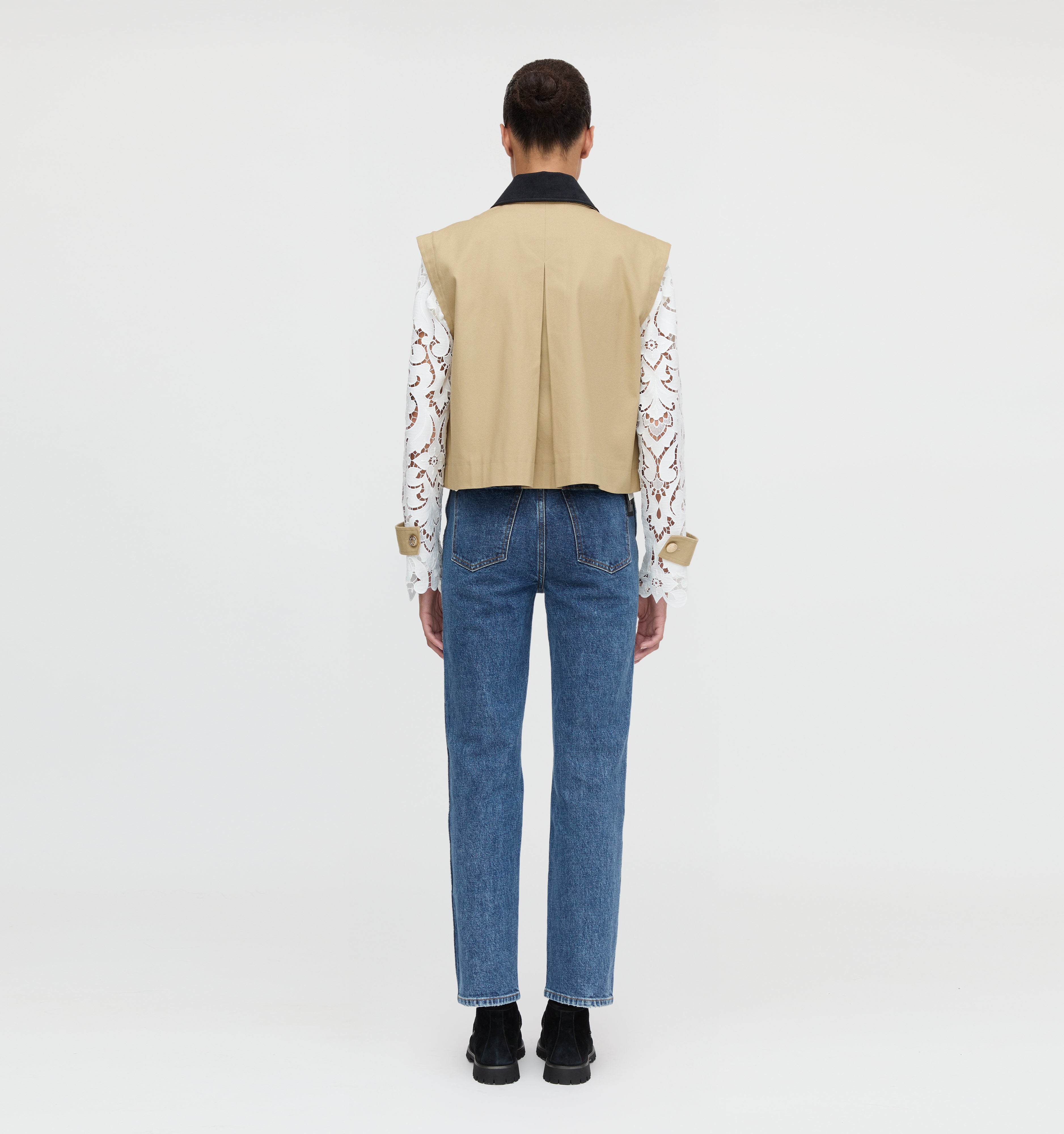 The Clarisse Jacket - Khaki Canvas