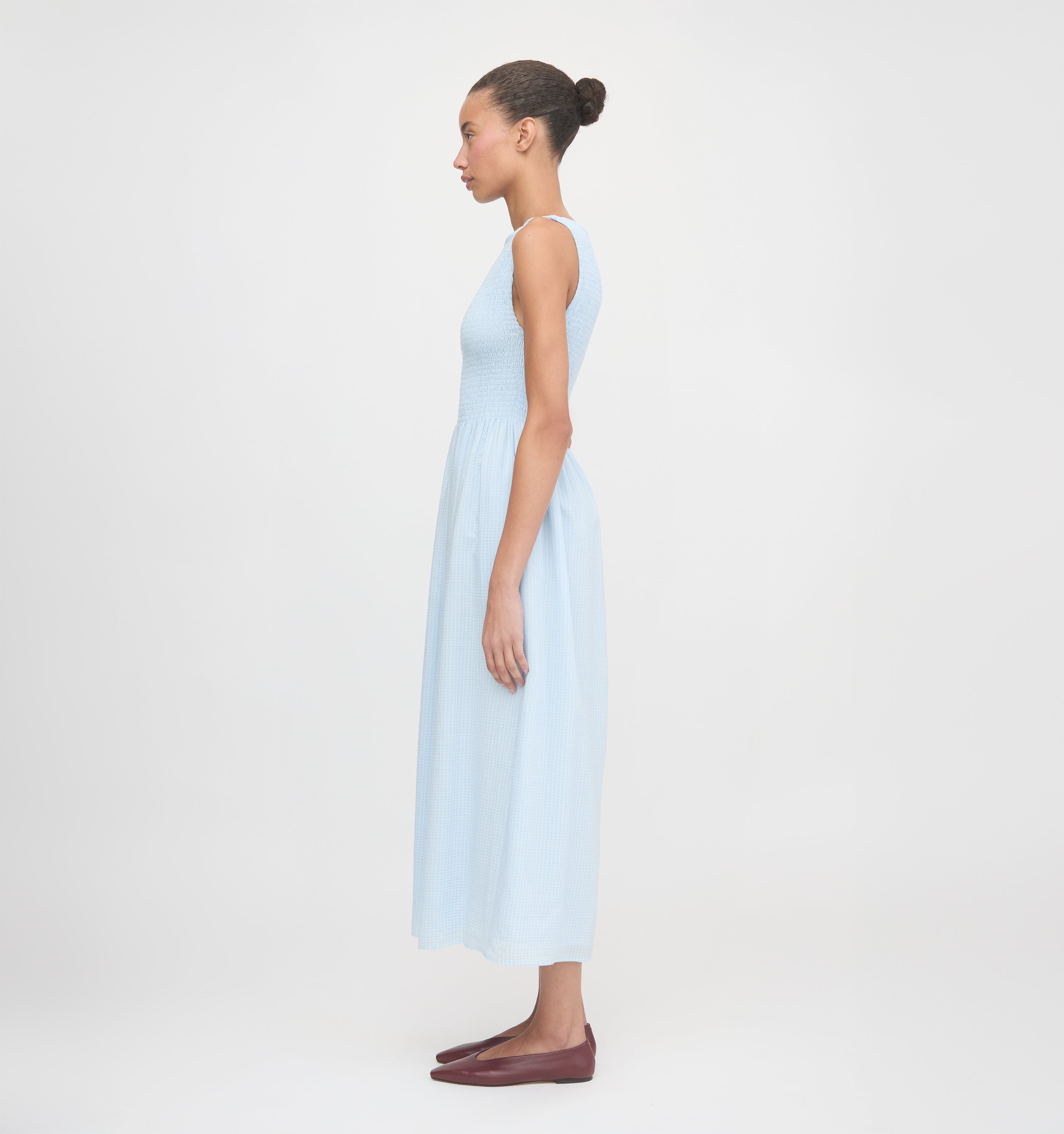 The Cosima Nap Dress - Pale Blue