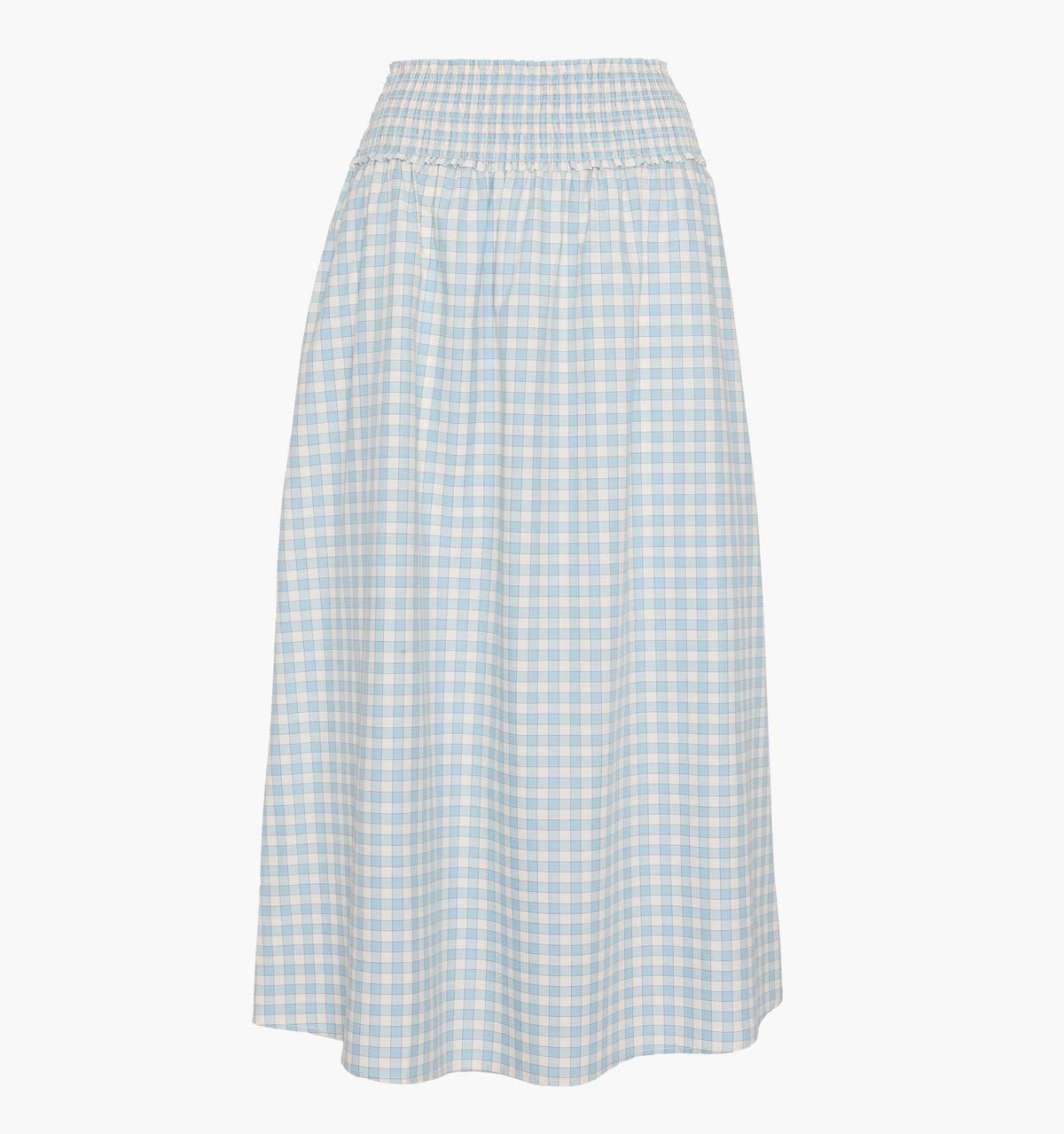 The Delphine Nap Skirt - Blue/Red Gingham