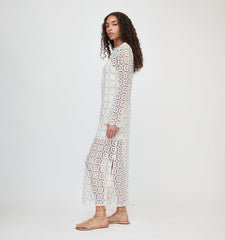 The Eliza Dress - Blue Dahlia Lace