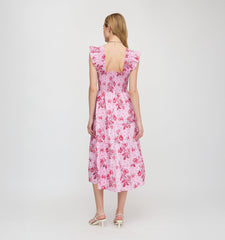 The Ellie Nap Dress - Pink Delft Bouquet