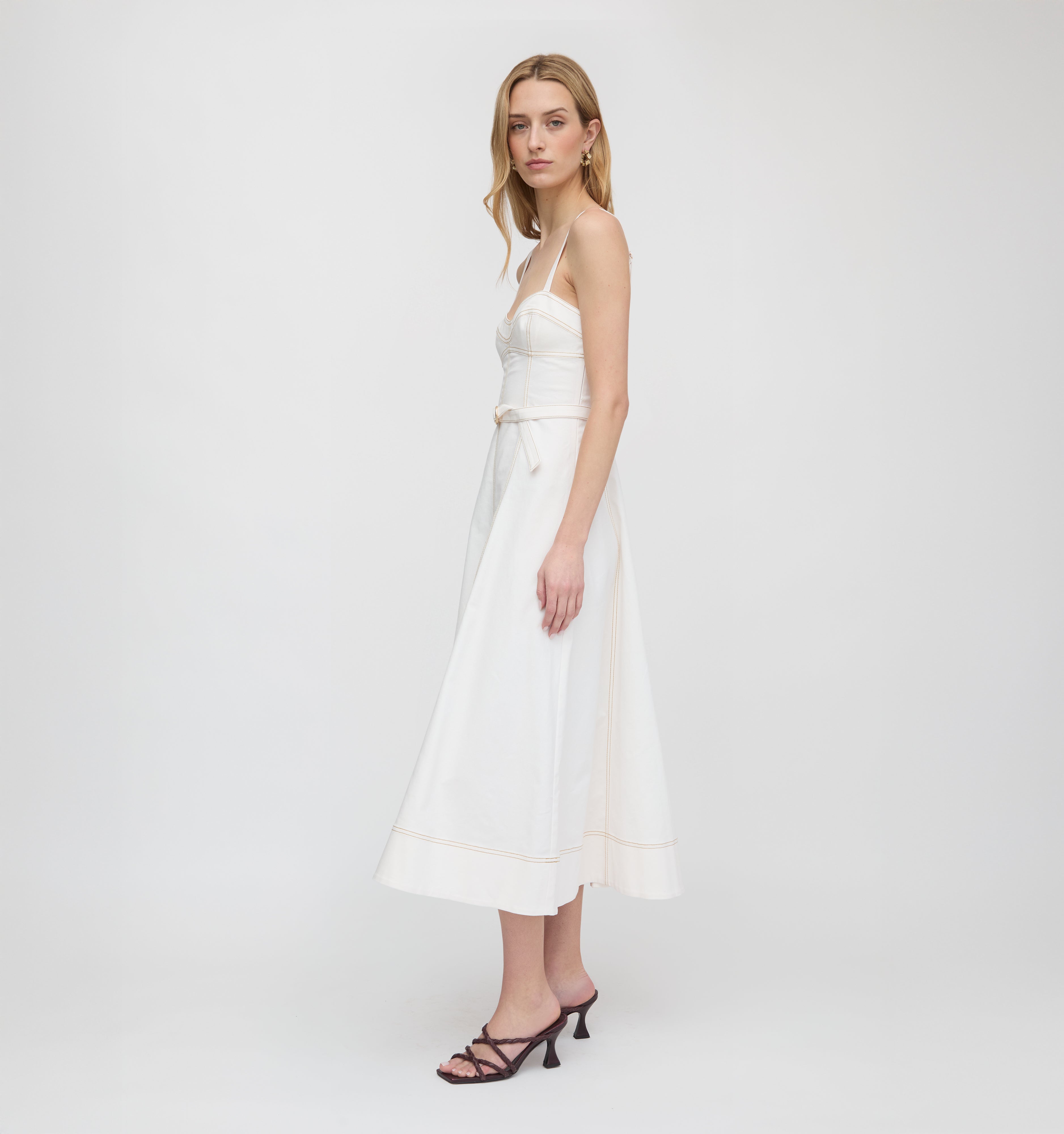 The Fiona Dress - Off White
