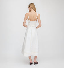 The Fiona Dress - Off White