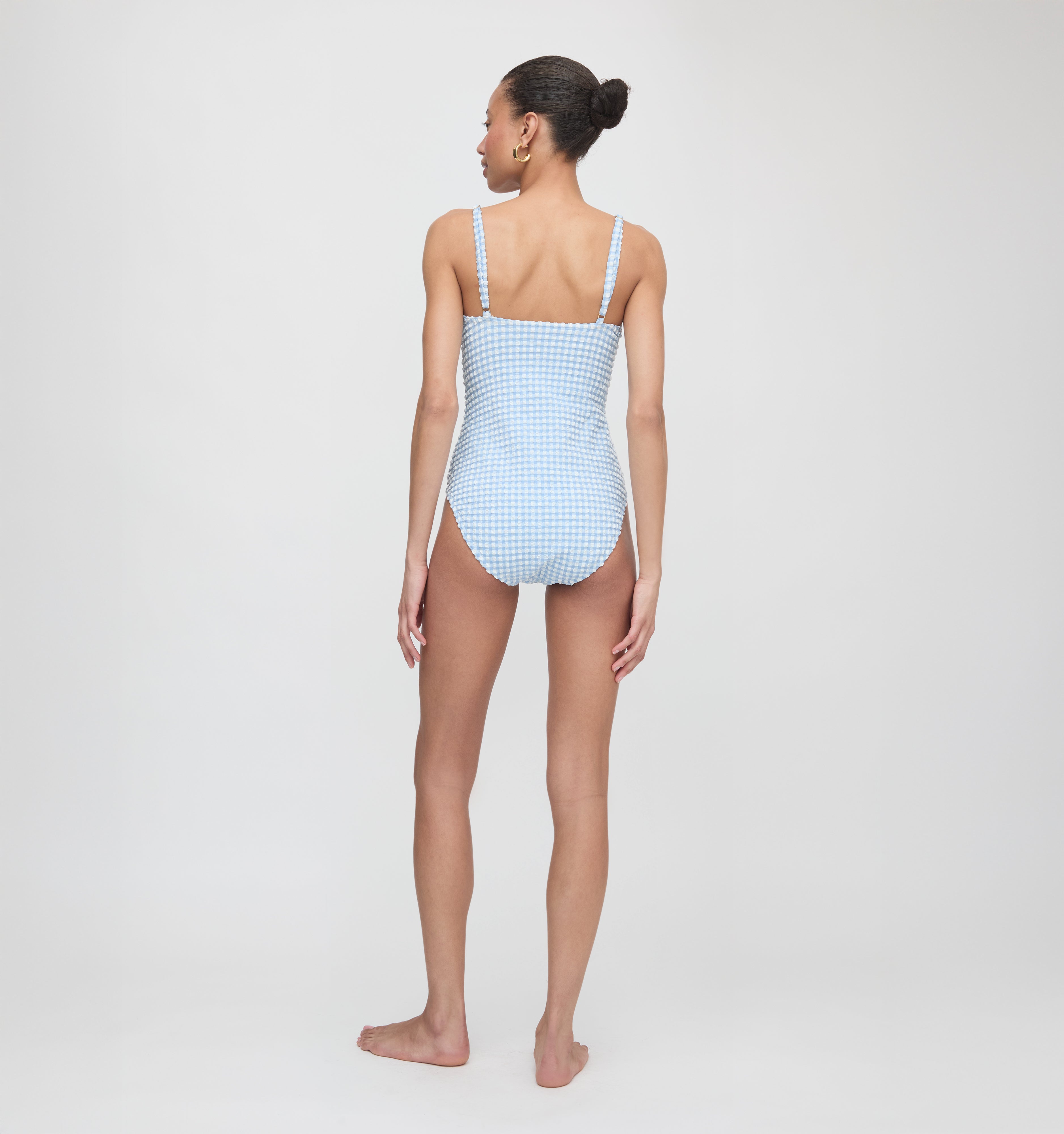 The Giana One Piece - Blue Gingham