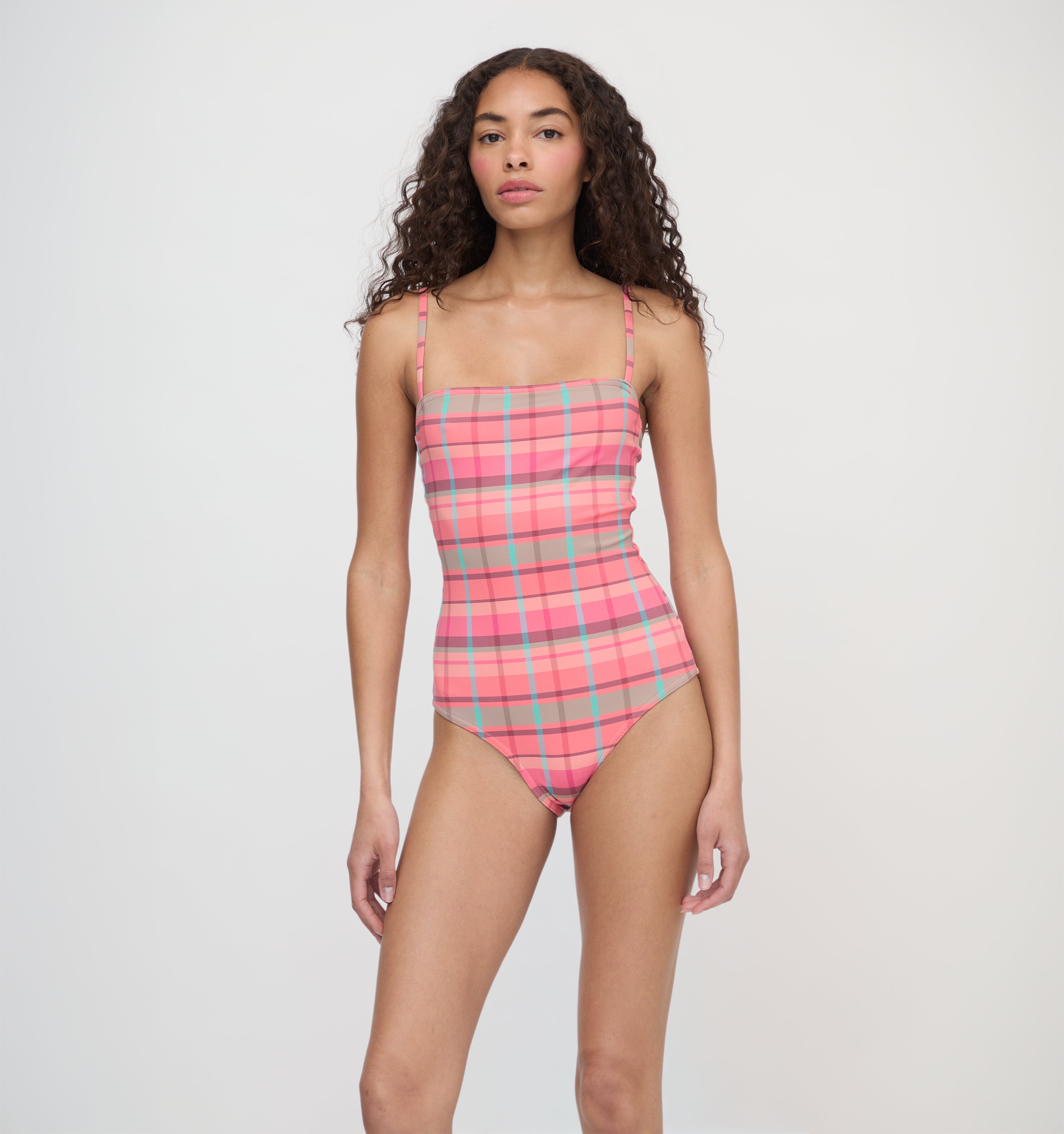 The Giana One Piece - Sunset Gingham