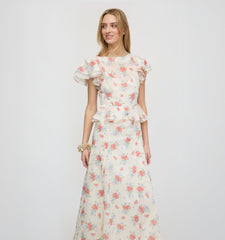 The Halston Dress - Sunburst Blossoms