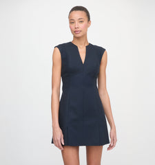 The Holly Dress - Dark Navy