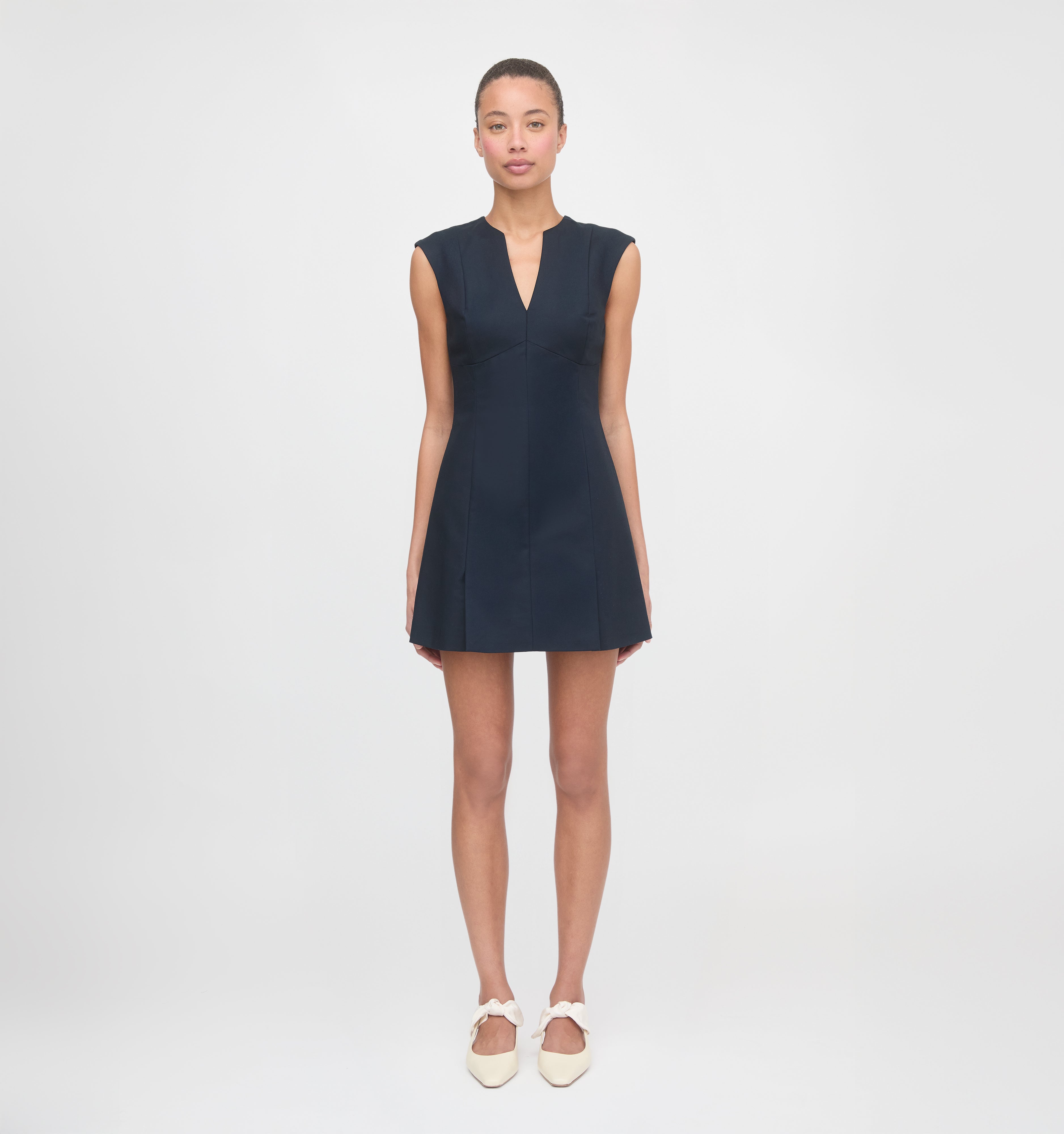 The Holly Dress - Dark Navy
