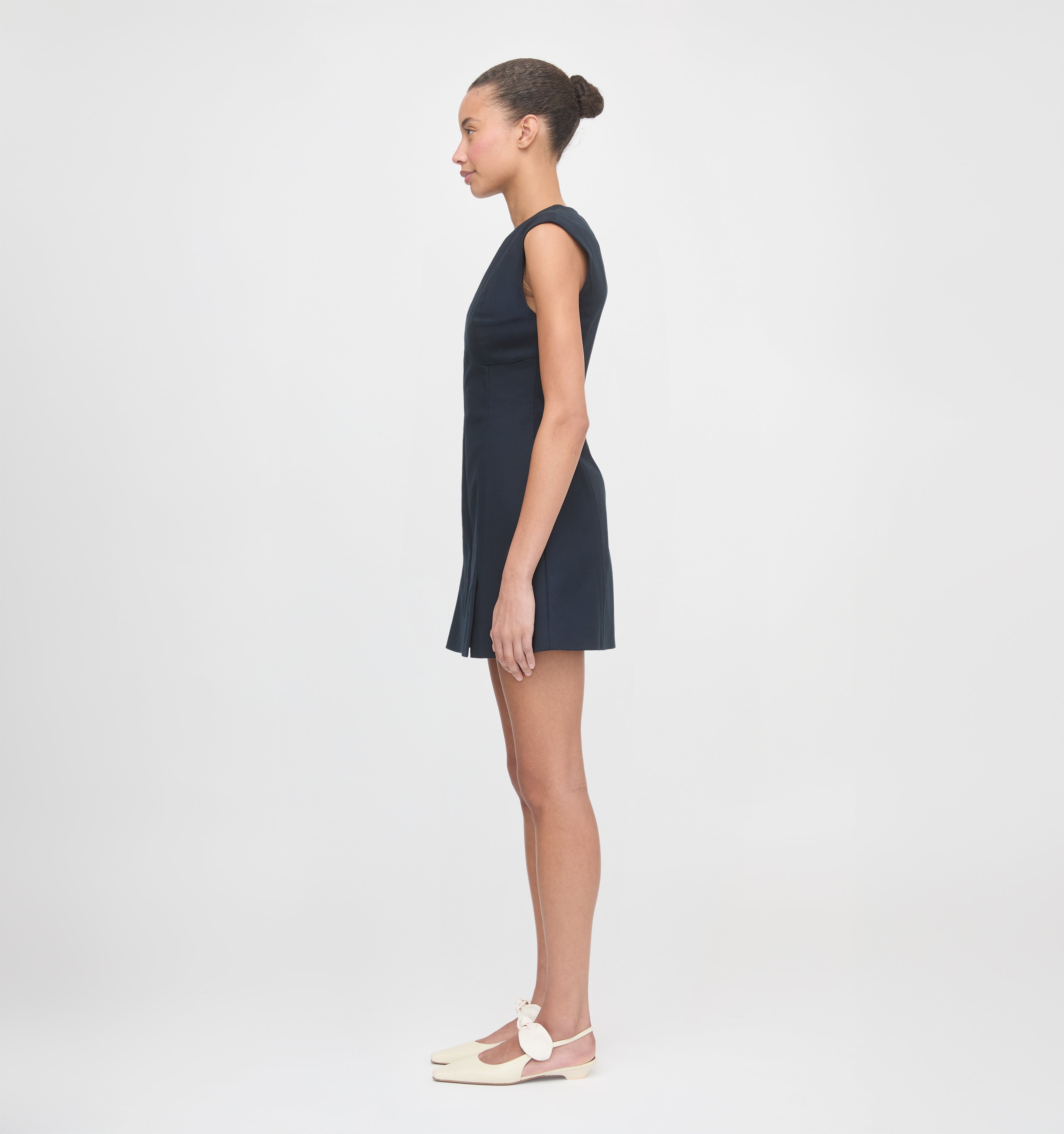 The Holly Dress - Dark Navy