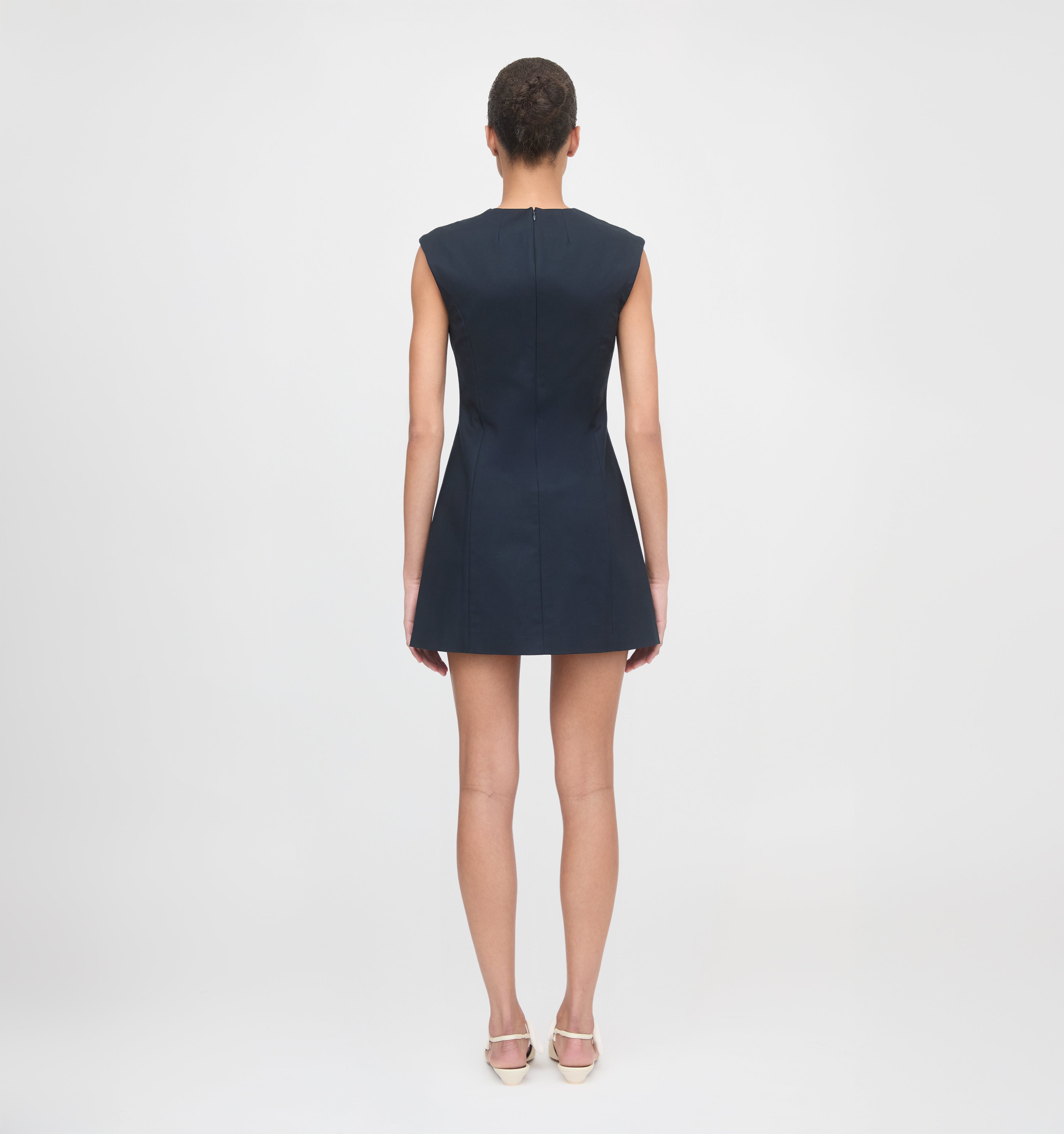 The Holly Dress - Dark Navy