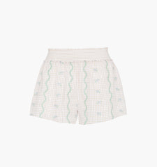 The Indra Short - Gingham Vine