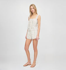The Elroy Top - Gingham Vine
