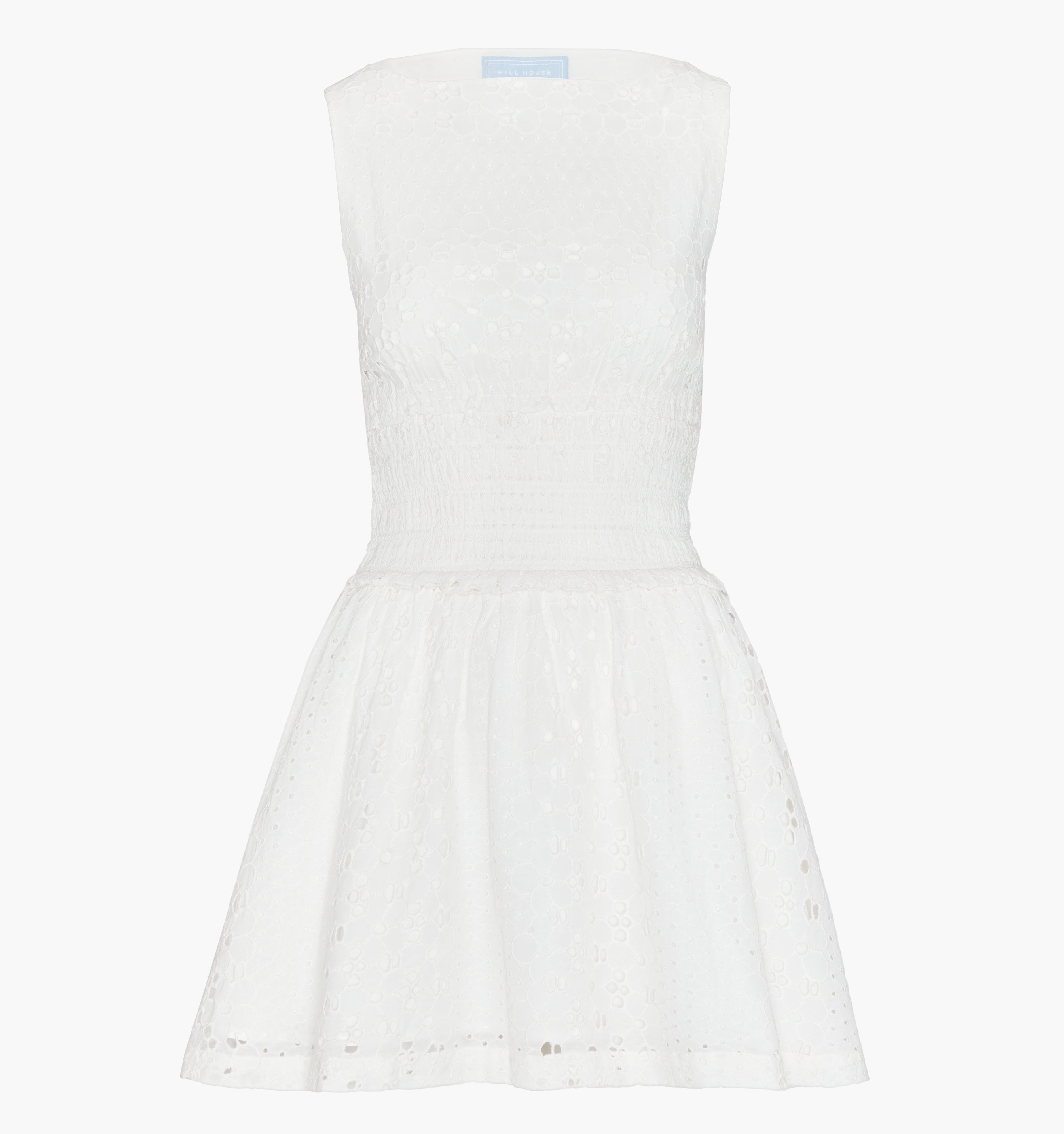 The Joanna Dress - White Floral Broderie