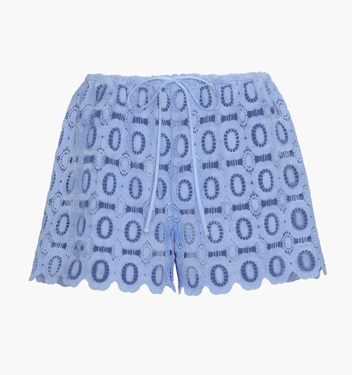 The Kaya Short - Cornflower Lace
