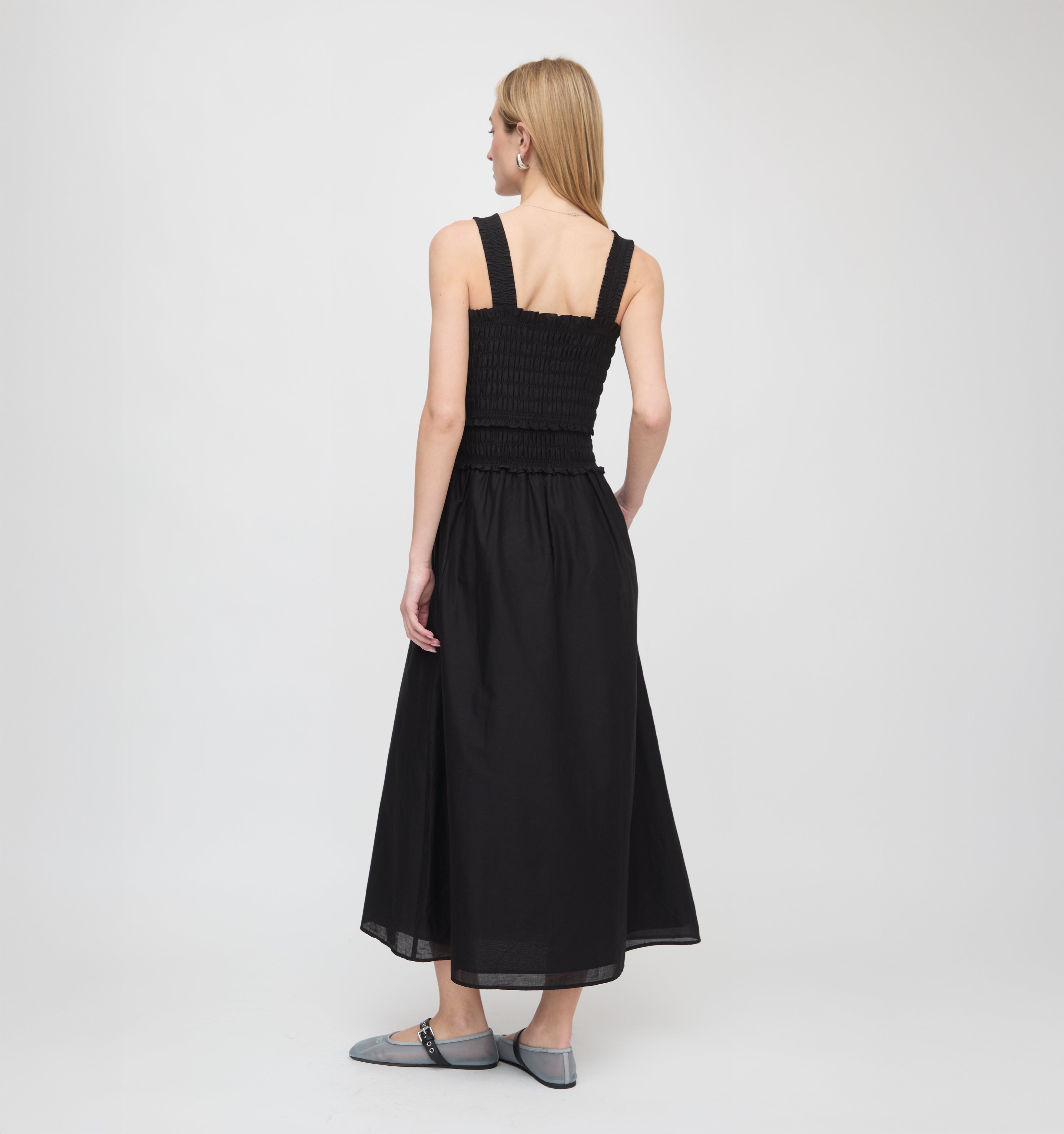 The Azalea Maxi Nap Dress - Black