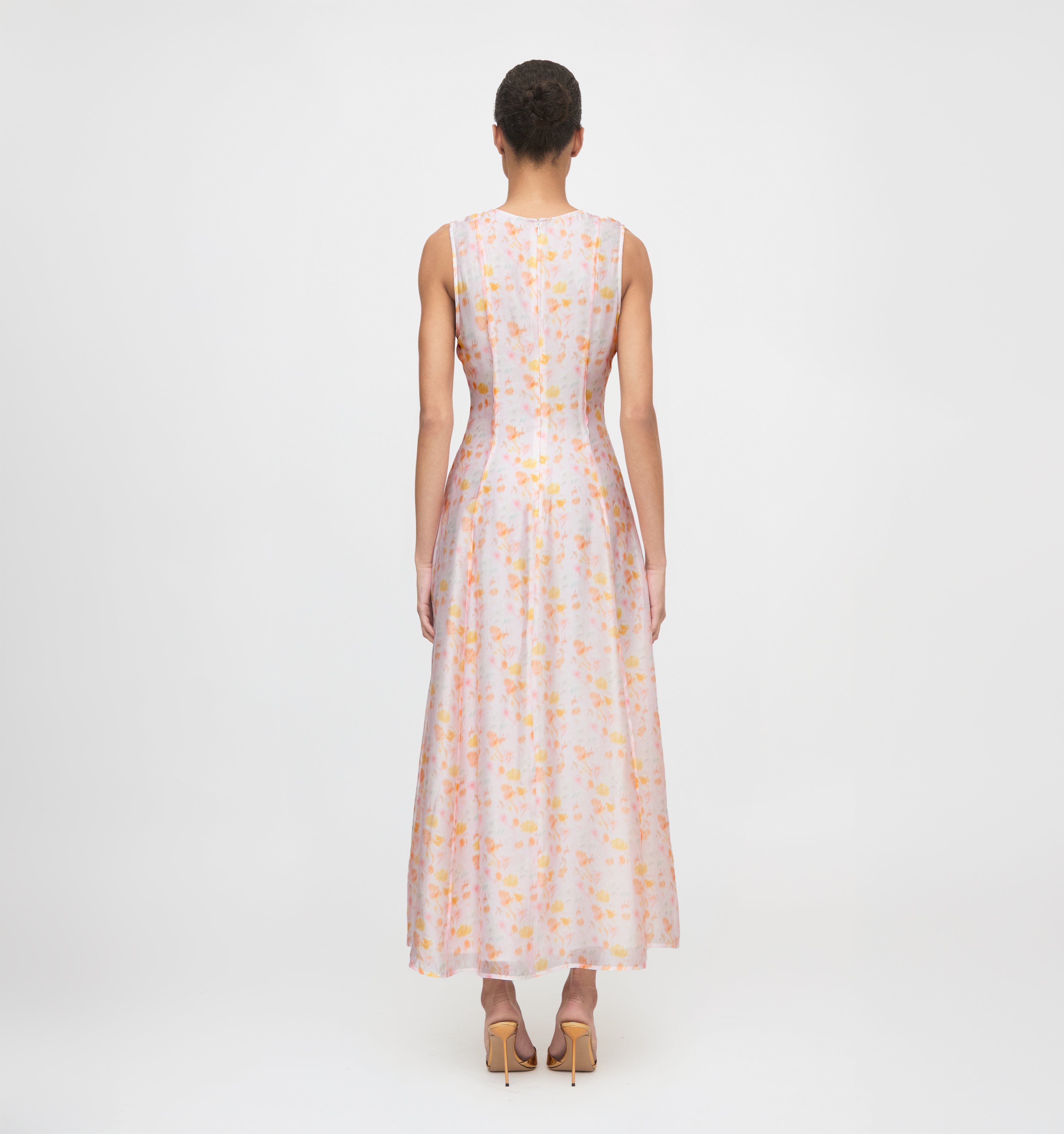The Leanne Dress - Sunwashed Petals