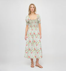 The Madeline Nap Dress - Peony Chintz