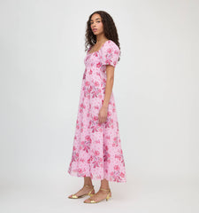 The Matilda Dress - Pink Delft Bouquet