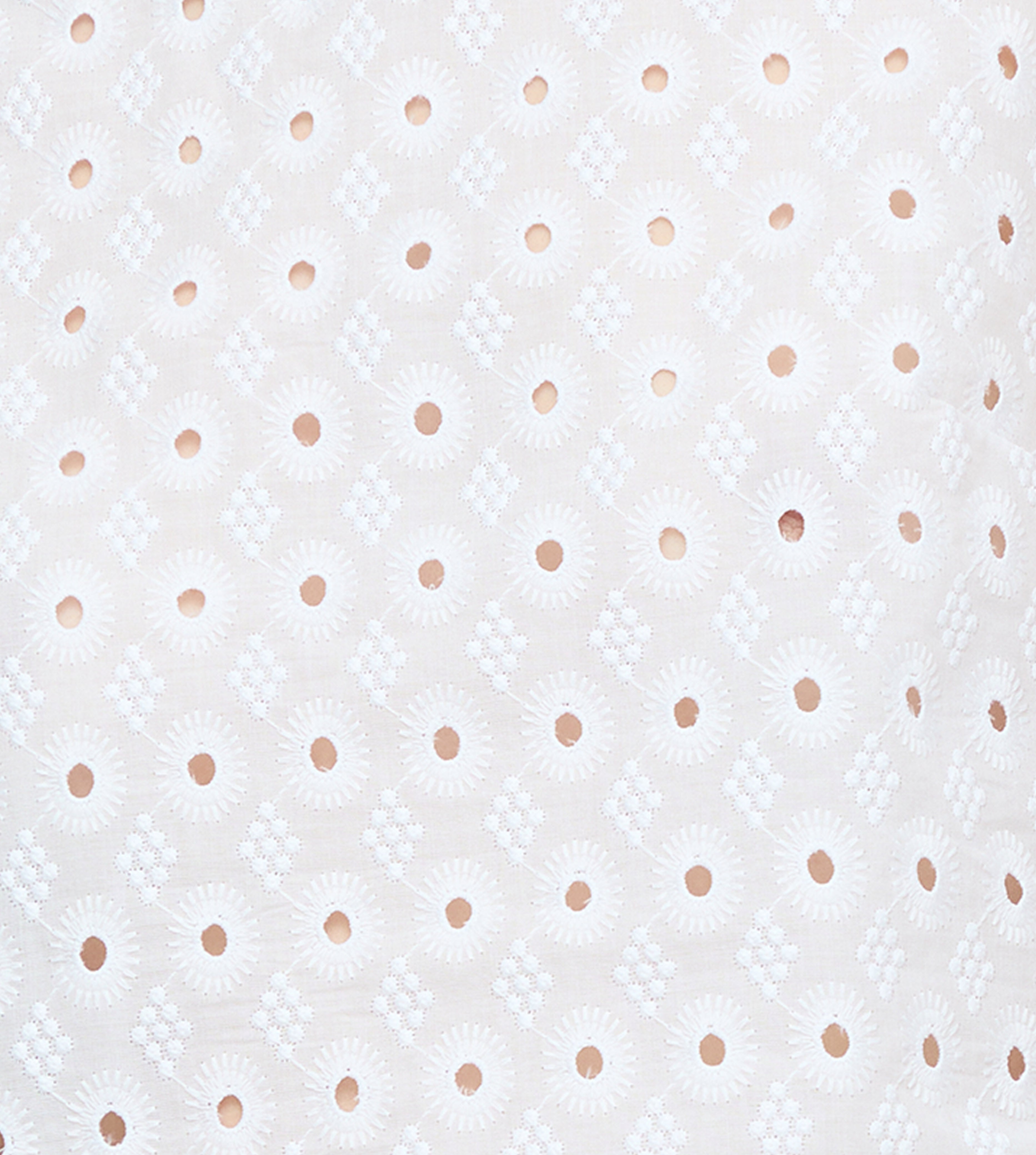 The Miro Top - White Diamond Eyelet