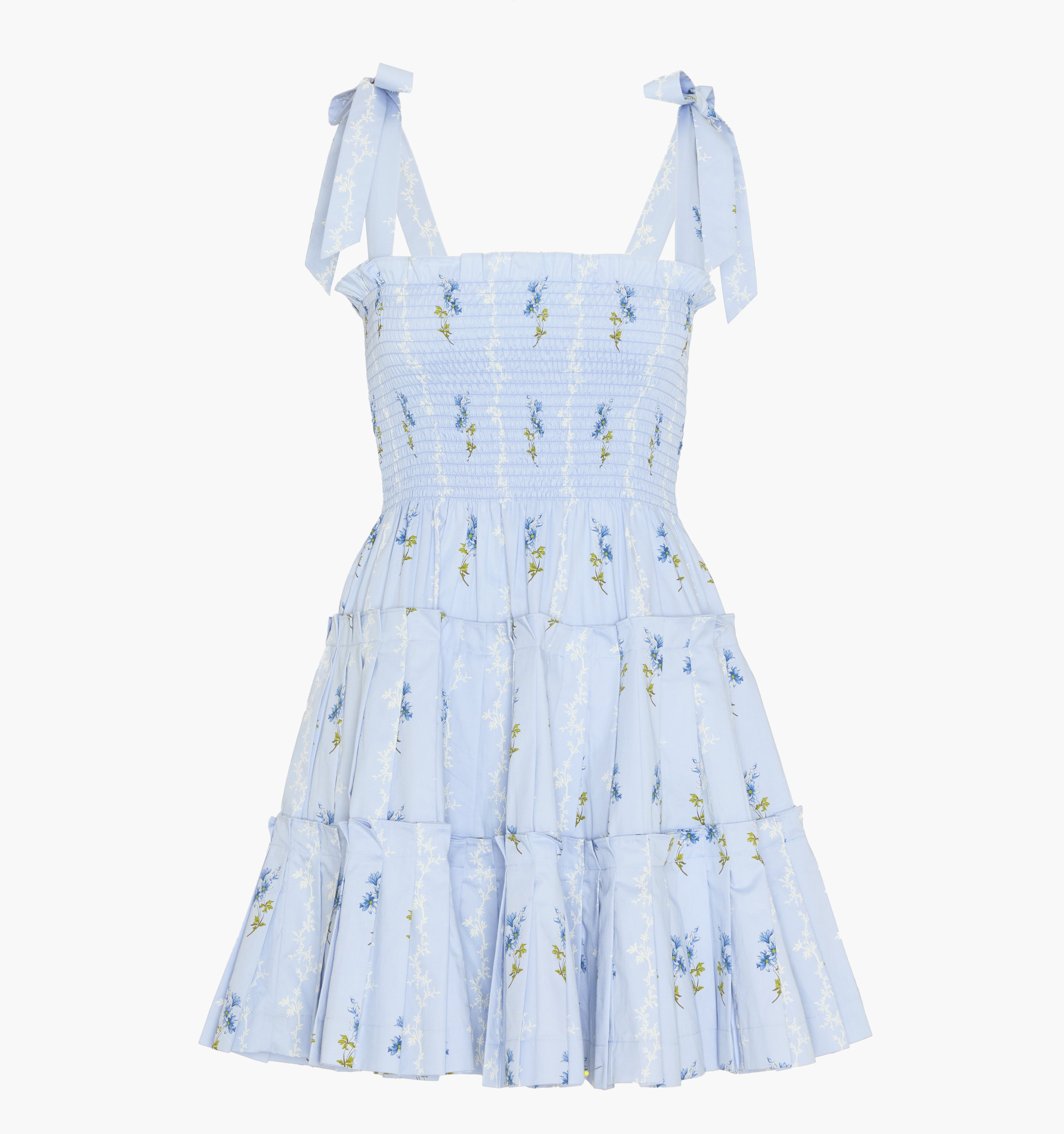 The Ribbon Charlotte Nap Dress - Bluebell Waltz