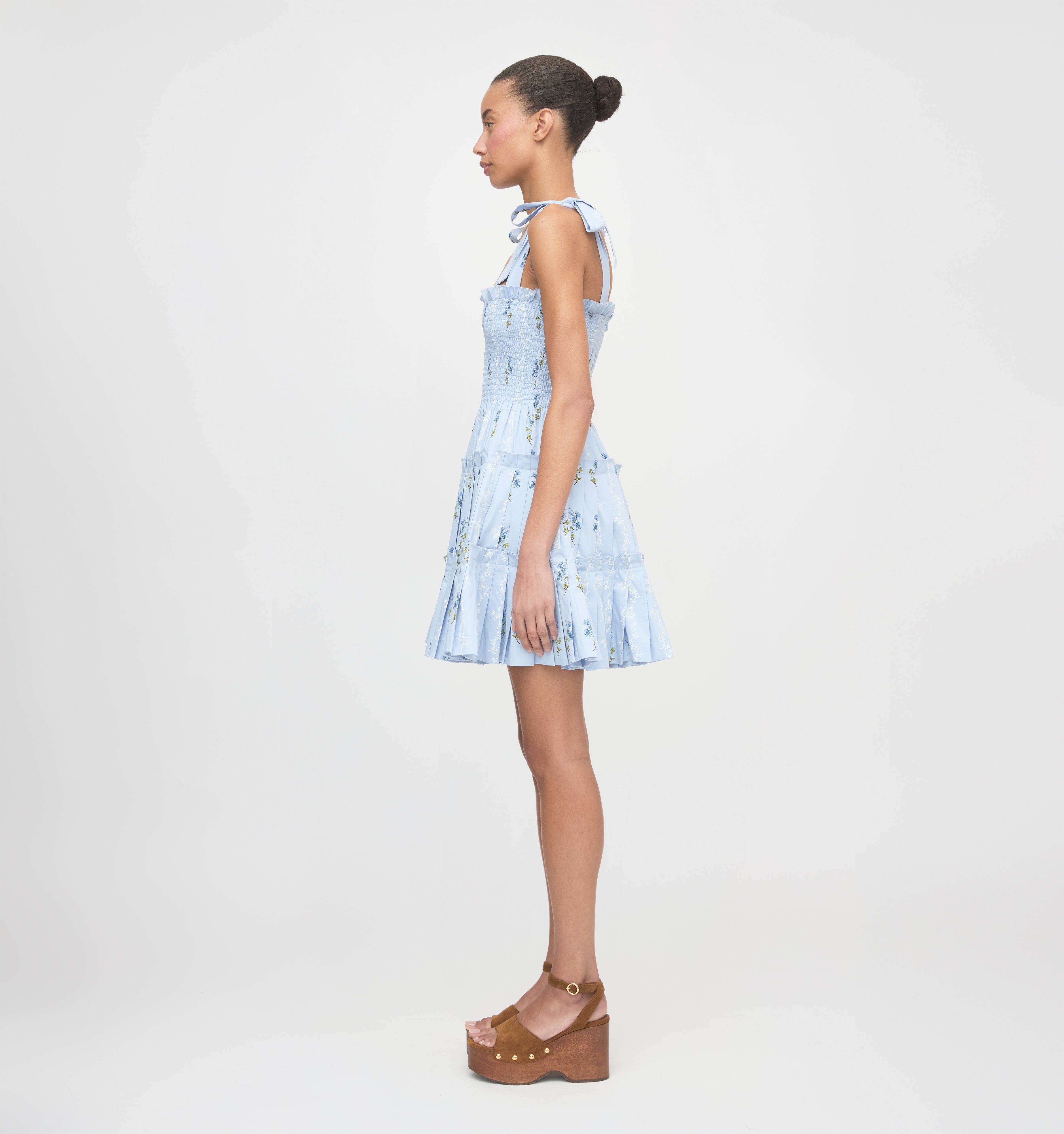 The Ribbon Charlotte Nap Dress - Bluebell Waltz