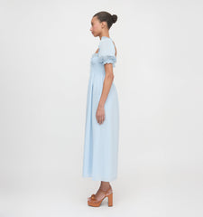 The Scarlett Nap Dress - Pale Blue