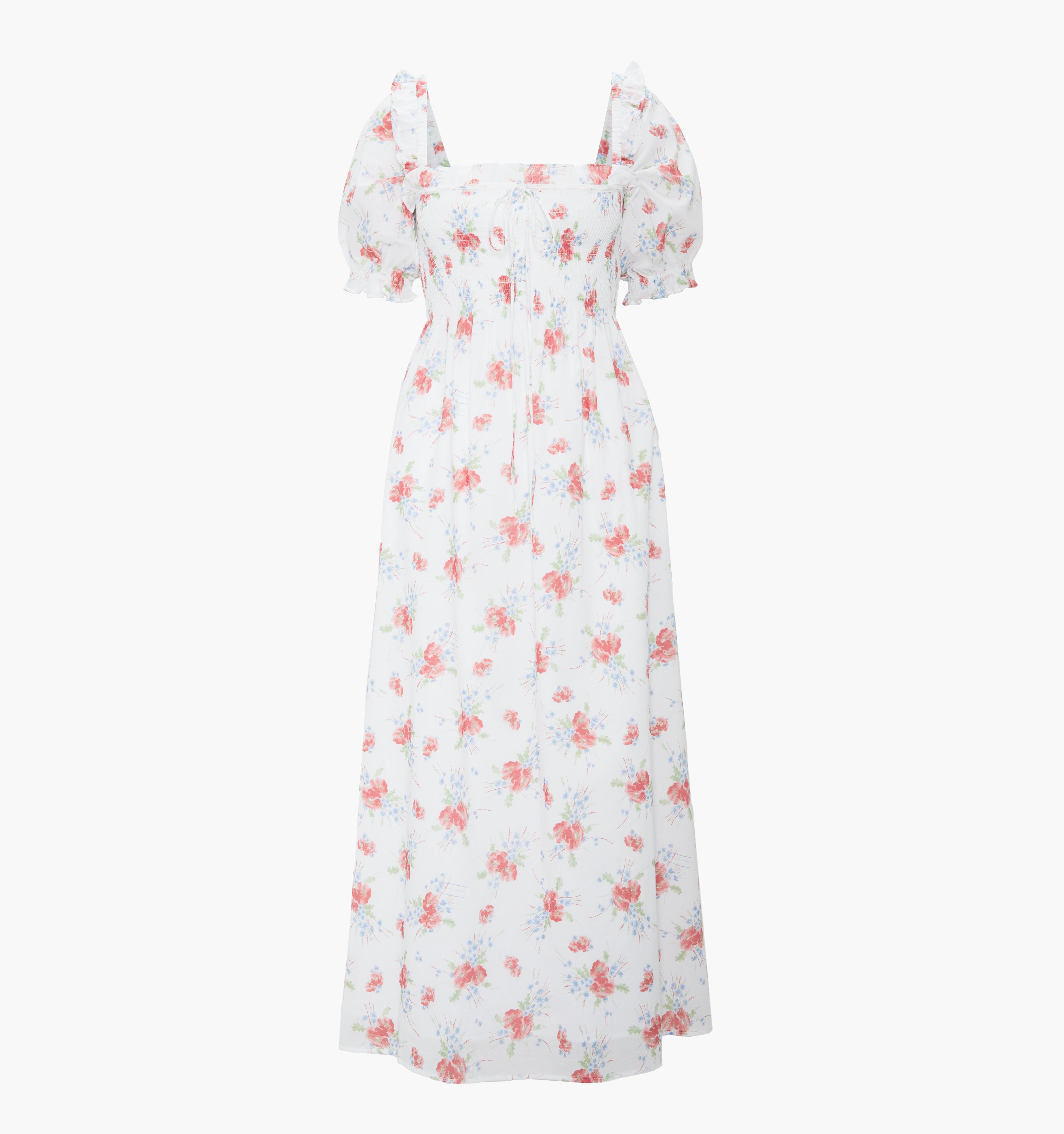 The Scarlett Nap Dress - Sunburst Blossoms
