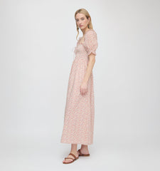 The Scarlett Nap Dress - Ivory Geo Ditsy