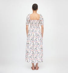 The Scarlett Nap Dress - Pink Scallop Bow Chintz