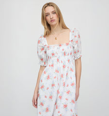 The Scarlett Nap Dress - Sunburst Blossoms