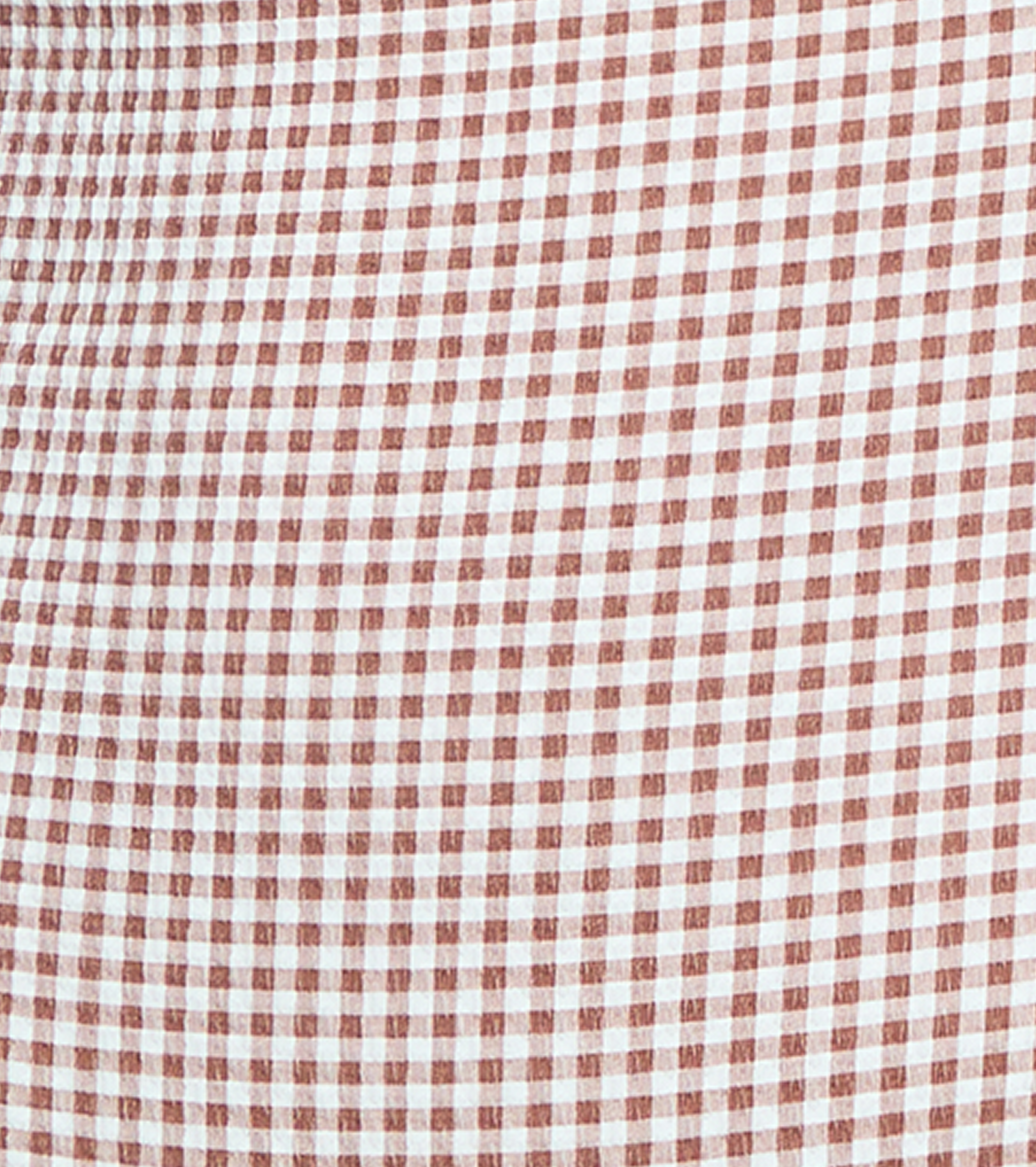 The Emerson One Piece - Cognac Gingham