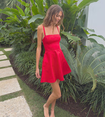 The Margot Mini Dress - Red