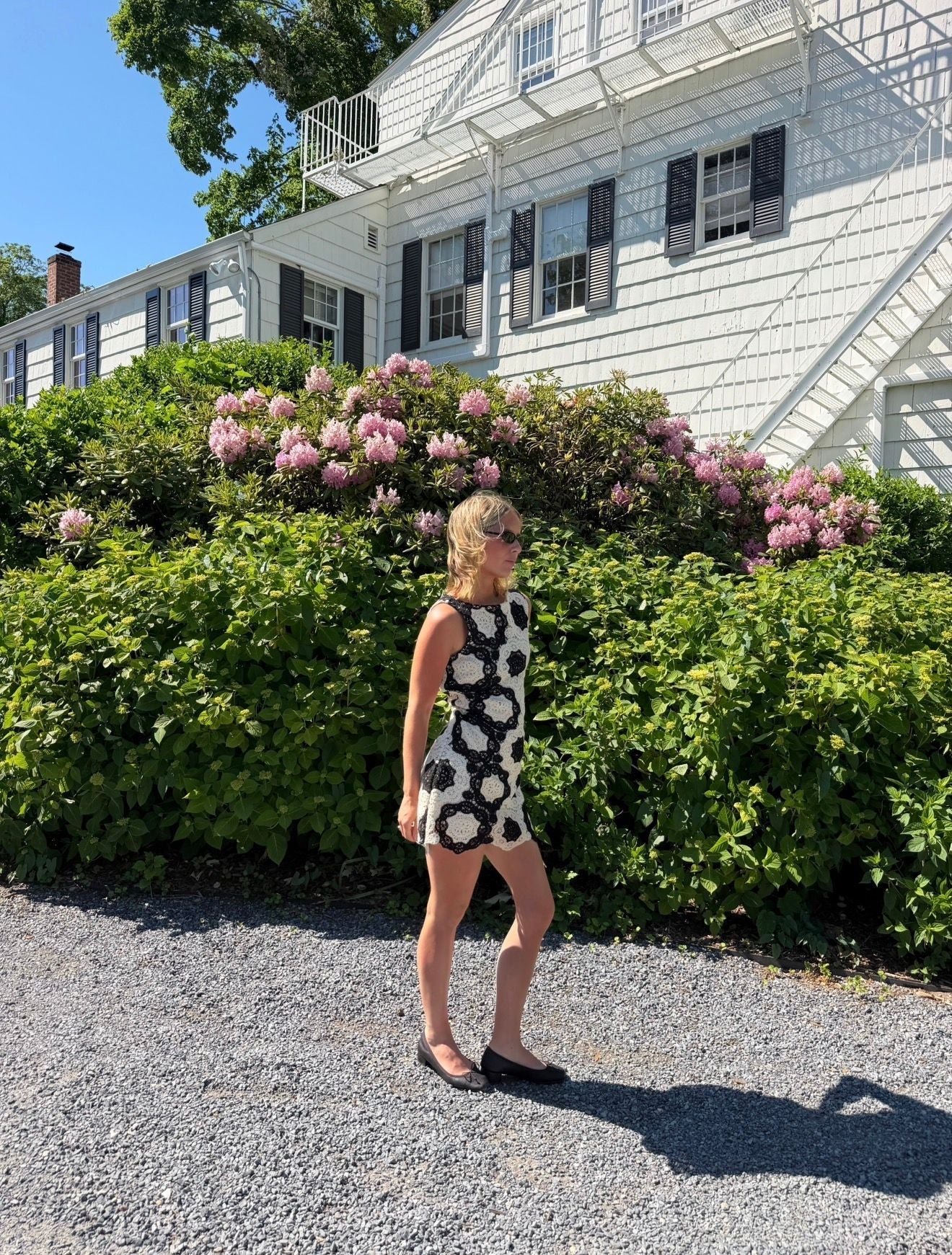 The Lisandra Dress - Black/Ivory Crochet Lace