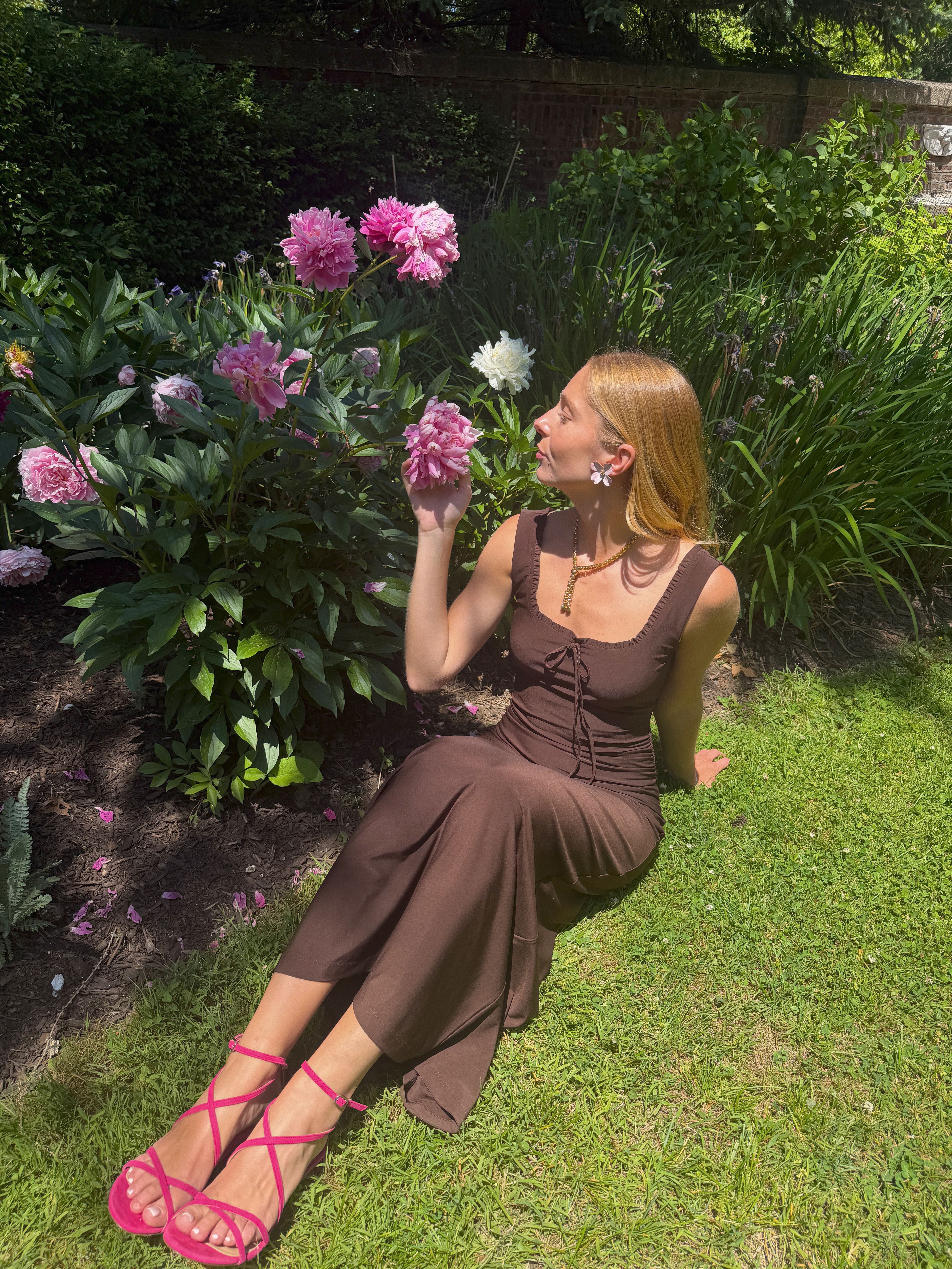 The Coraline Dress - Chocolate