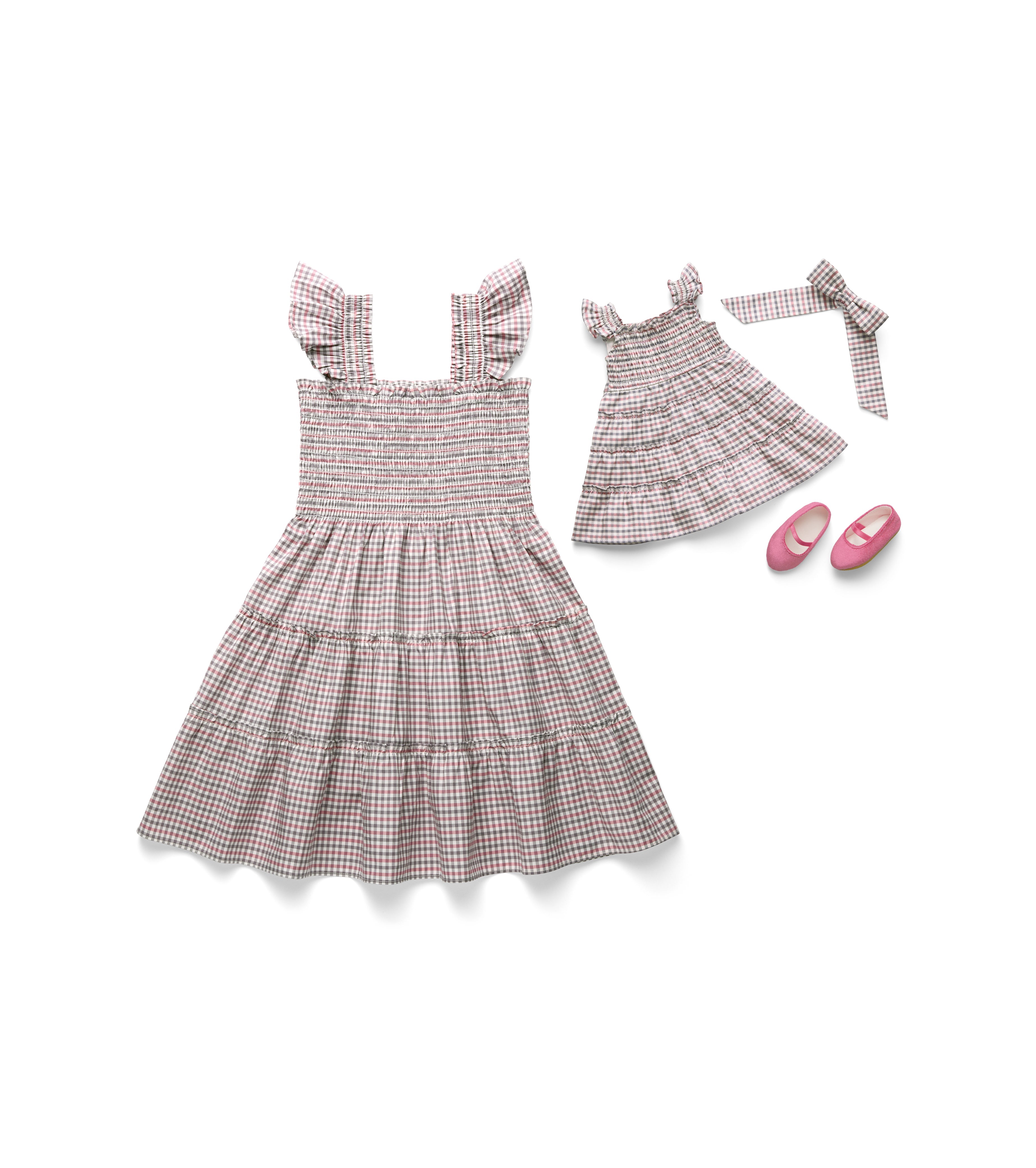 The American Girl® x Hill House Tiny Ellie Nap Dress - Samantha's Historical Print
