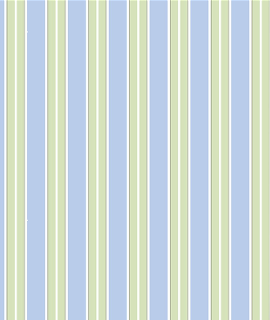 The Quilted Tote Bag - Blue/Green Stripe