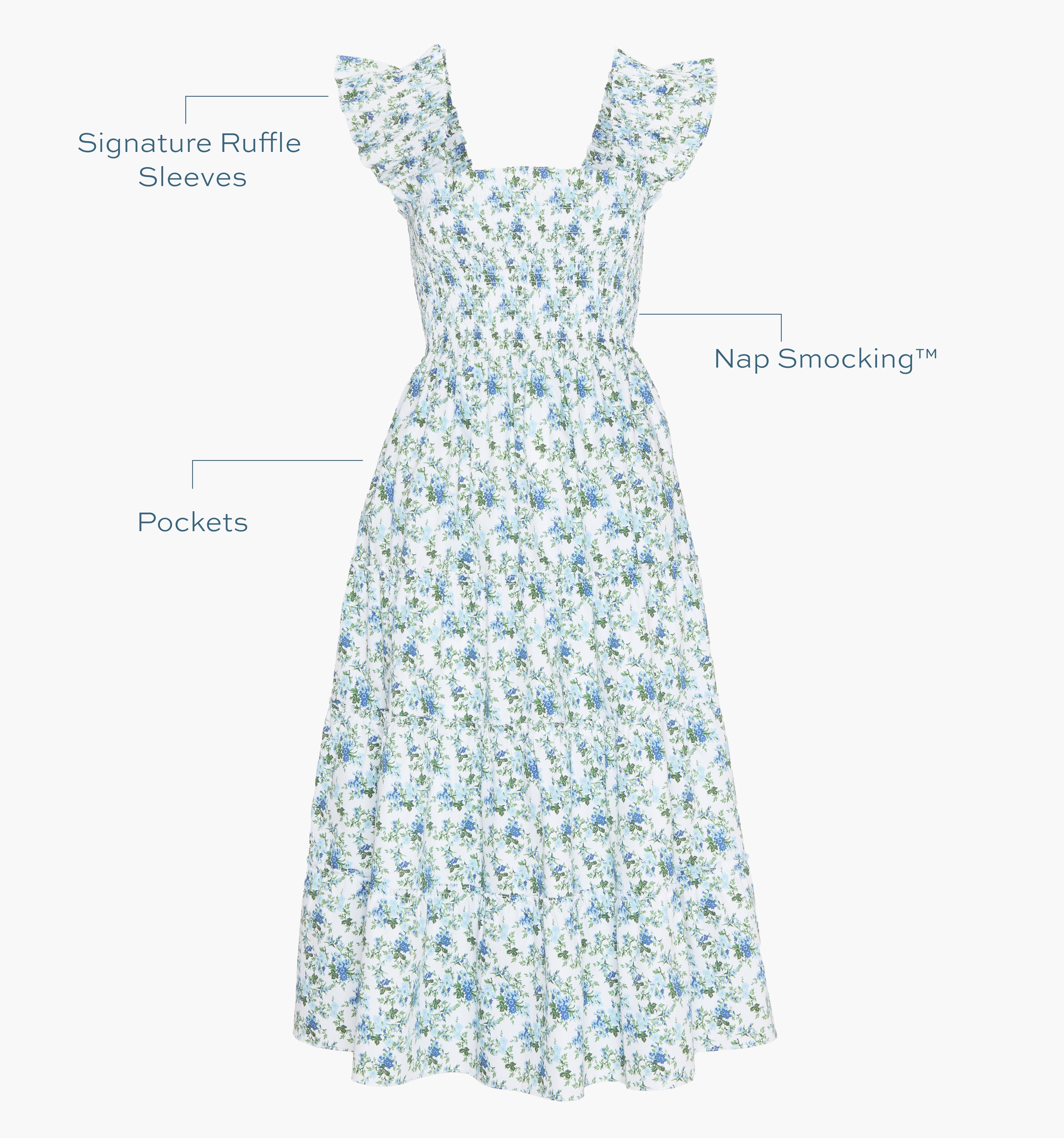 The Ellie Nap Dress - English Daisy