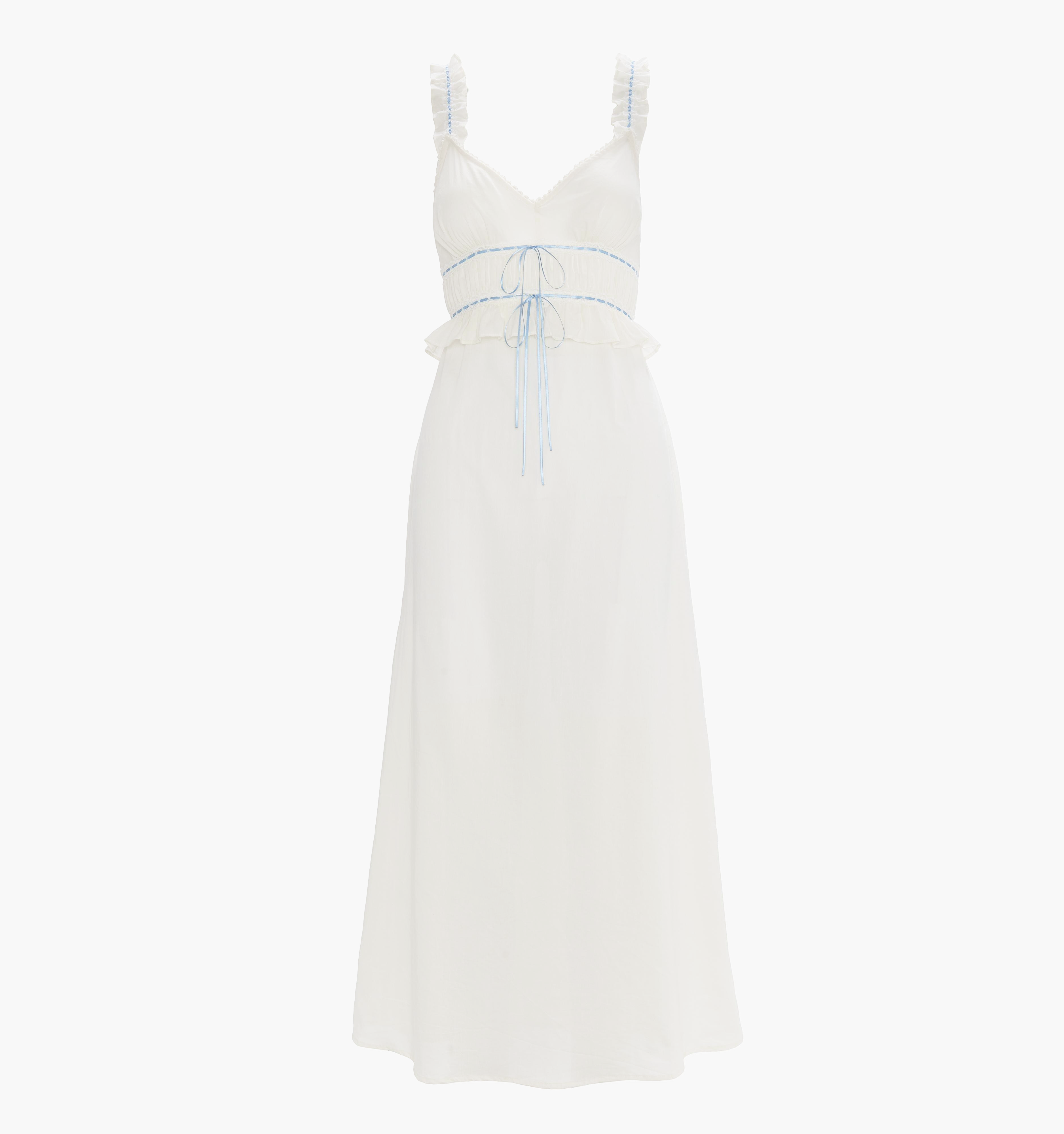 The Bonnie Nightgown - Soft Ivory