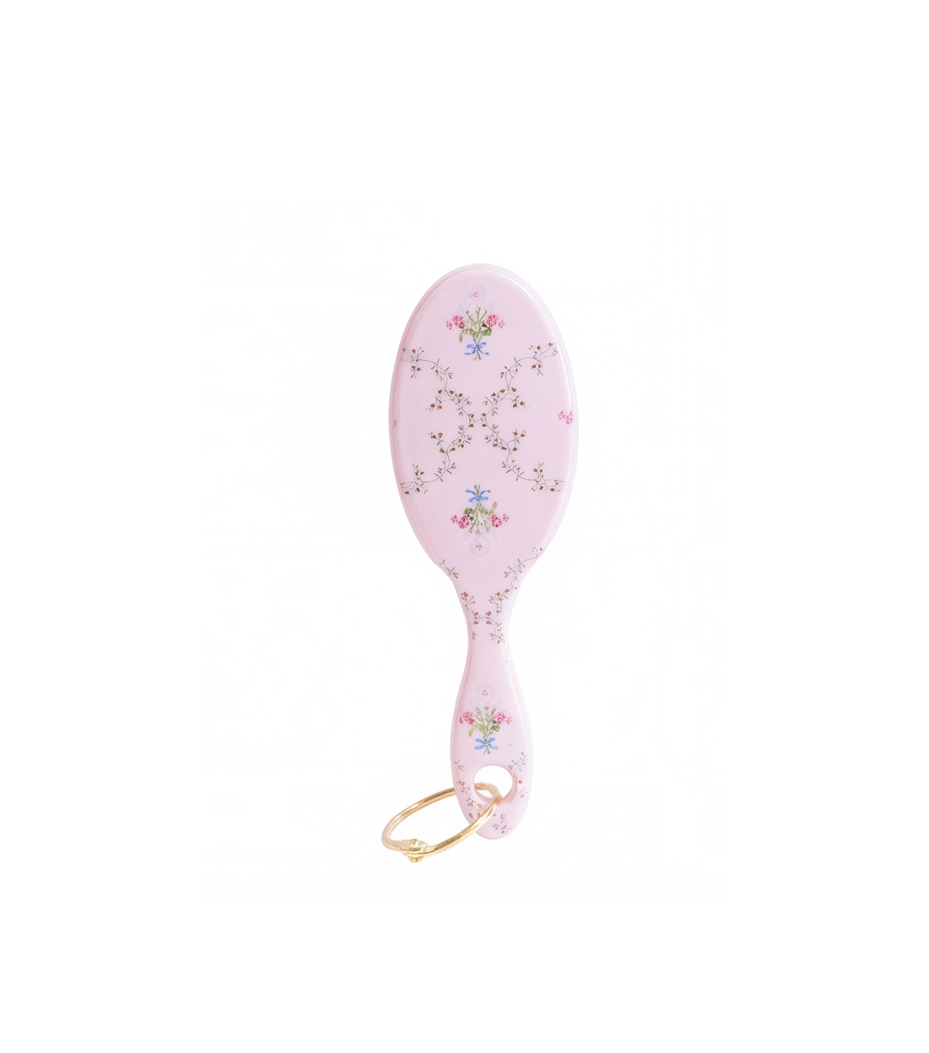 Hill House x Wet Brush Keychain Detangler - Pink Trellis