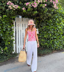 The Emerson One Piece - Berry Paisley Scarf