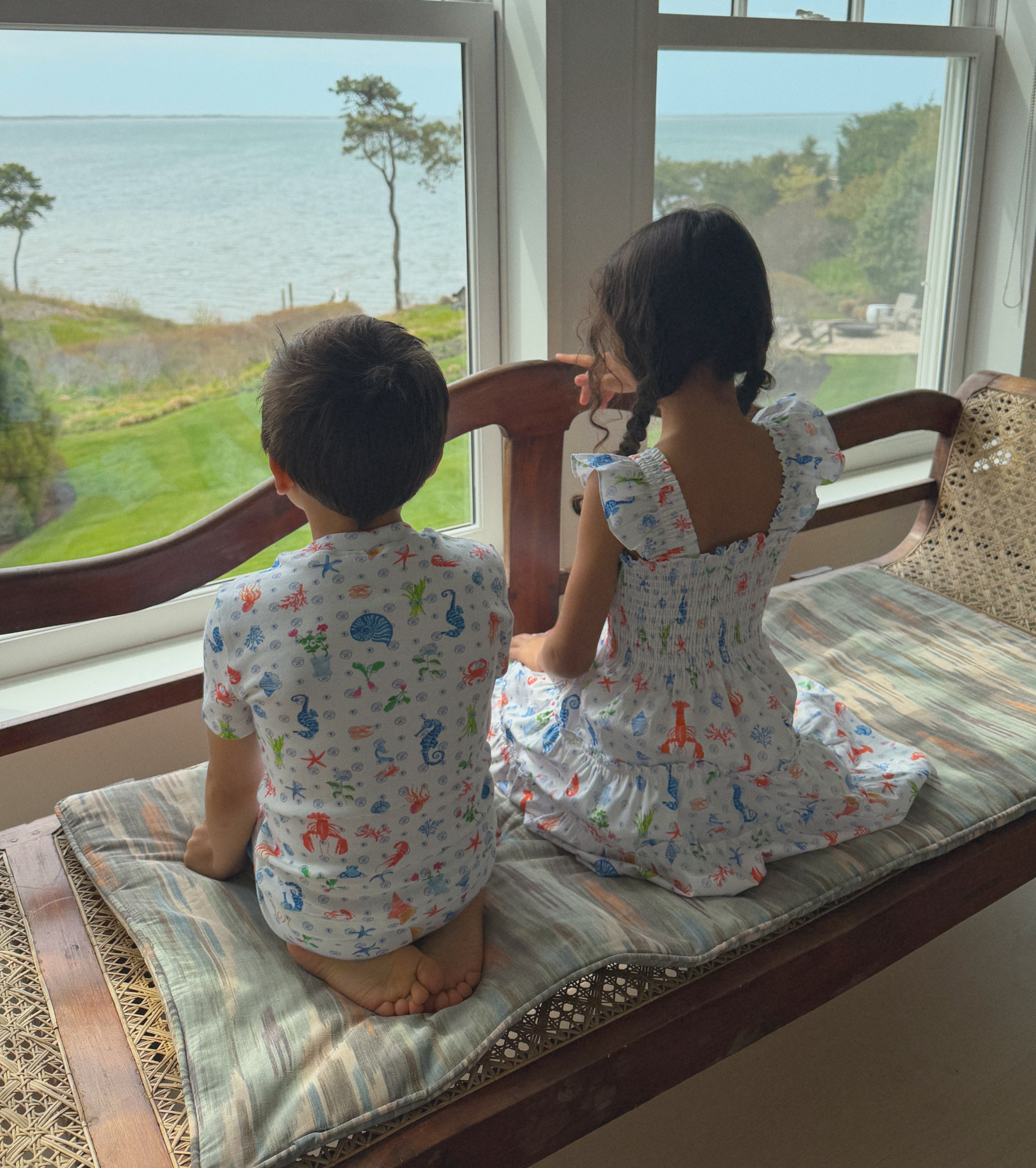 The Baby Lou PJ Set - Nantucket Seas
