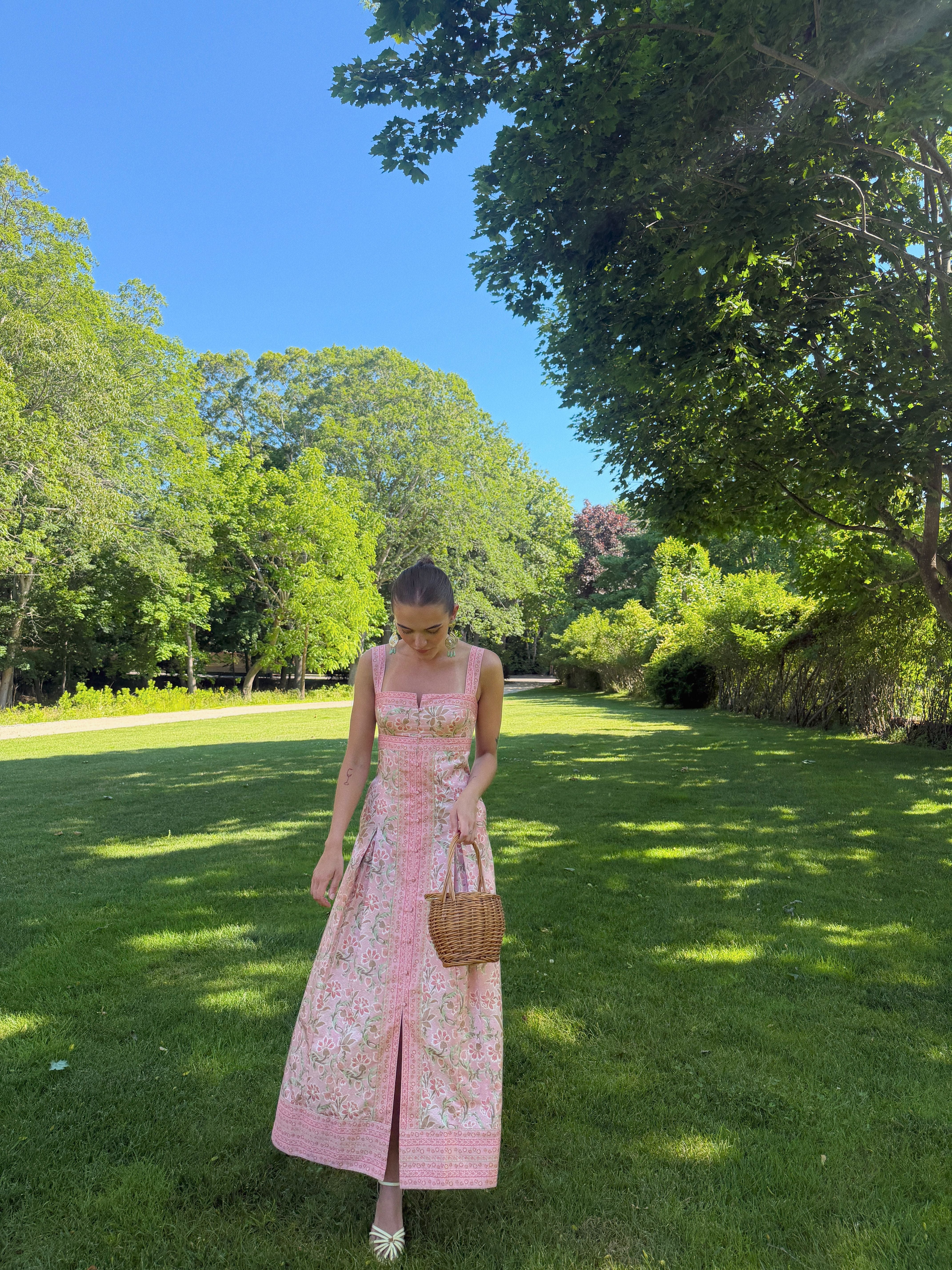 The Hope Dress - Daffodil Brocade