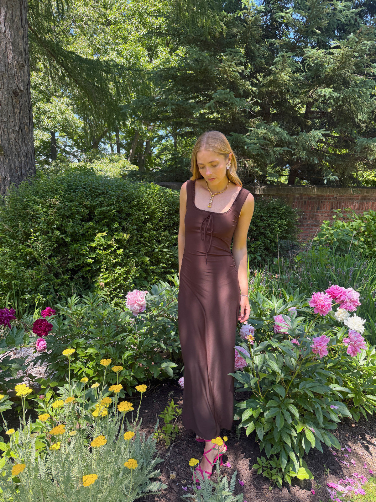 The Coraline Dress - Chocolate